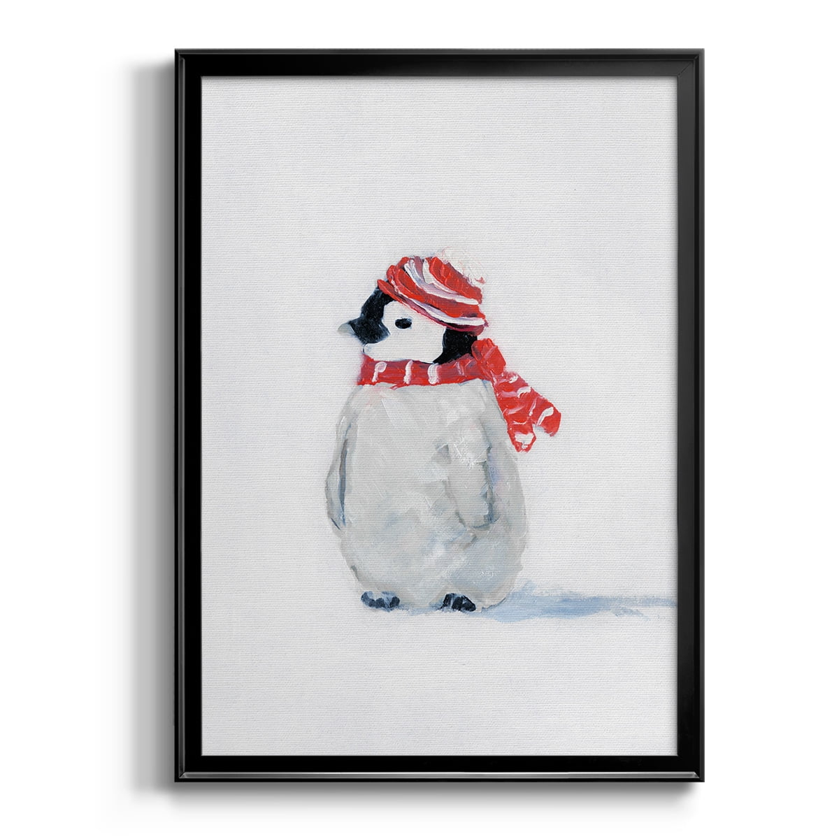 Penguin Play II Premium Classic Framed Print - Ready to Hang