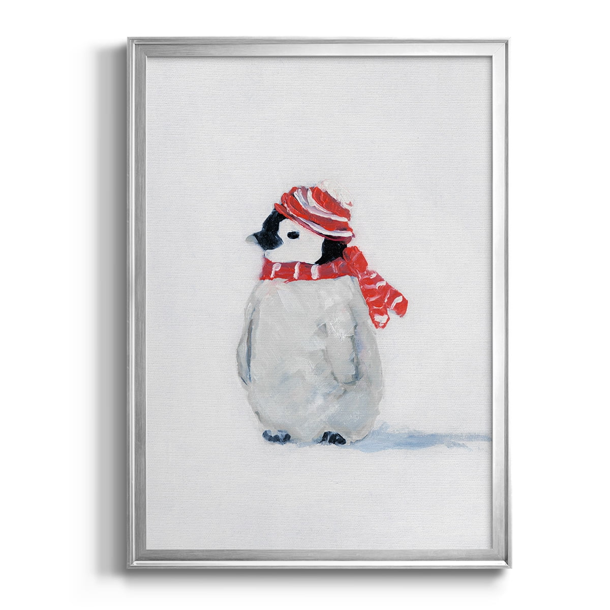 Penguin Play II Premium Classic Framed Print - Ready to Hang