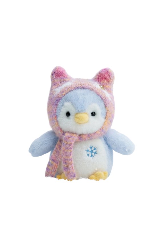 Penguin Plush Doll Keychain Hanging Ornament, Cute Bag Hanging Accessory With Durable Stitching, Soft Plush Material Keyring With Adorable Penguin Shape, Perfect For Daily Use As