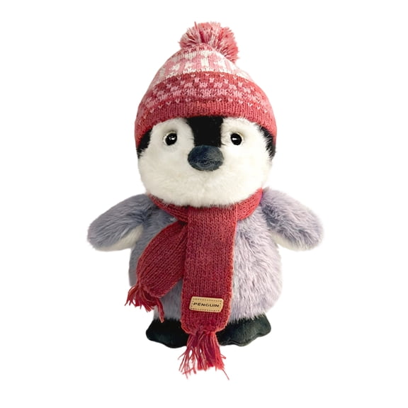 Penguin, Plush, Mini Stuffed Animal, Penguin Stuffed Animal, Blue Stuffed Animal, Soft Stuffed Animal, Stuffed Animal, 11inStuffed Penguin, 1 Pc, Seasonal Shelf Accent