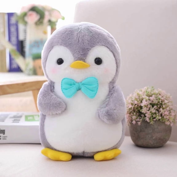 Penguin Plush Toy, Cute Stuffed Doll, Soft Companion Toy, Ornament for Sofa or Desk, Gift, Emotional Support 9inch