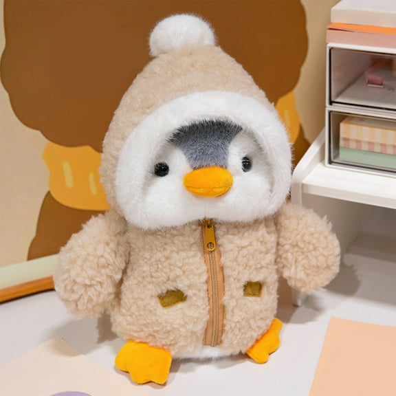 Penguin Plush Toy, Soft Stuffed Animal Doll with Adorable Design for Children and Adults, Ideal Gift for Birthdays and Holidays, Comforting Huggable Companion
