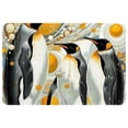 thumbnail image 1 of Penguin Polyester Non-Slip Machine Washable Chair Rugs Office Mat Area Rugs Bath Rug, 1 of 6