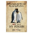 thumbnail image 1 of You're My Penguin Poster, Penguin Love Poster, Valentine Couple Poster, Penguin Lover, Couple Gift Painting Art, Dining Room Wall Decor Ideas, Art Deco Frameless 12x16inch, 1 of 5