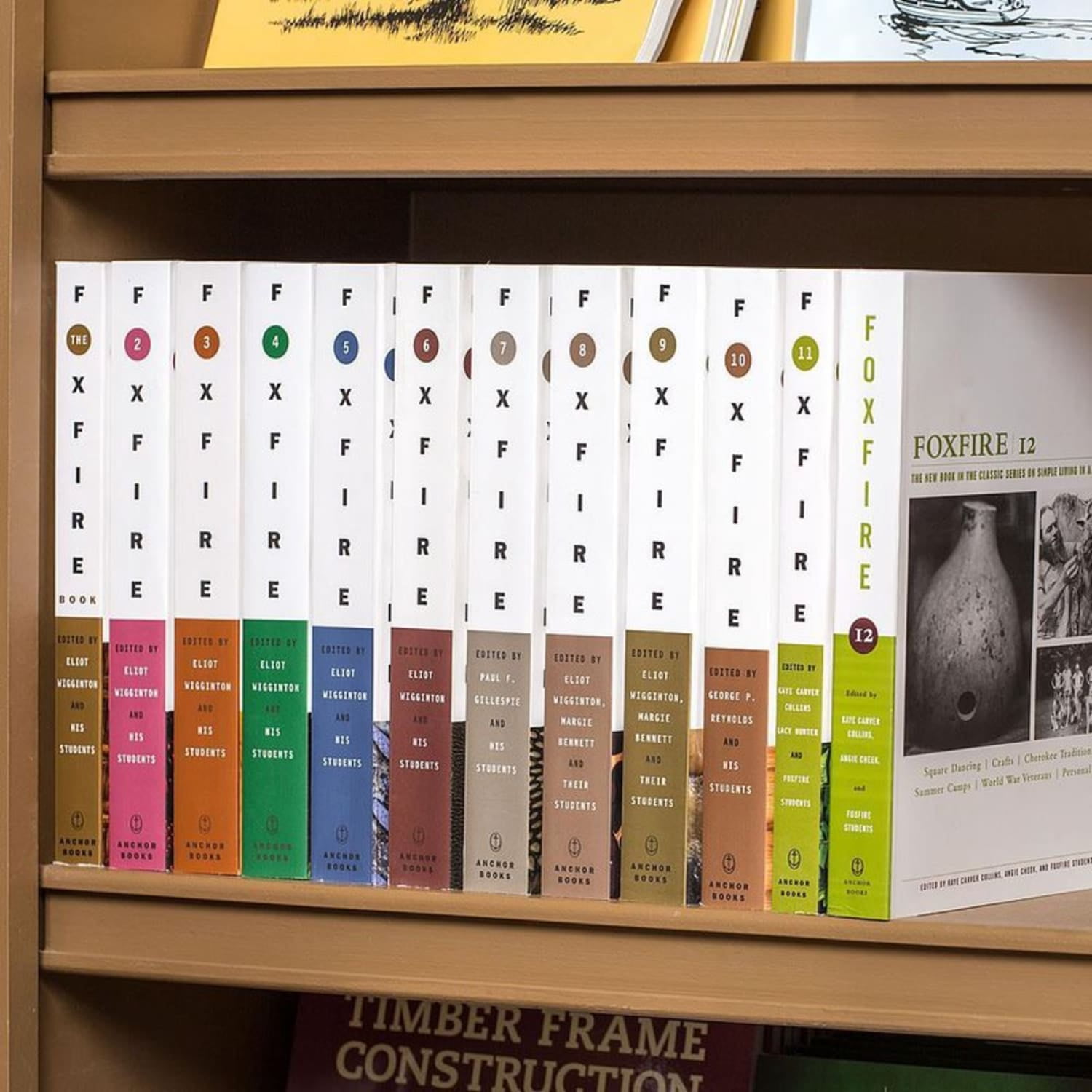 The Foxfire Books Complete Series, 12-Book Set on Homesteading, Survival Skills, Appalachian Culture, and Traditional Crafts