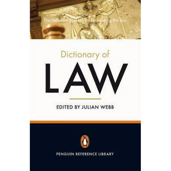 Penguin Reference Library: The Penguin Dictionary of Law (Paperback)