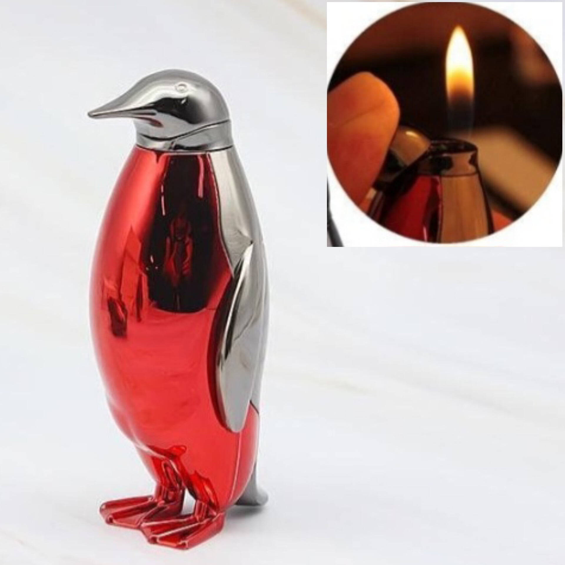 Penguin Refillable Lighter Butane refillable Lighter - Gift Lighter ...