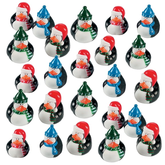 Penguin Rubber Ducks Bulk 120 Pc