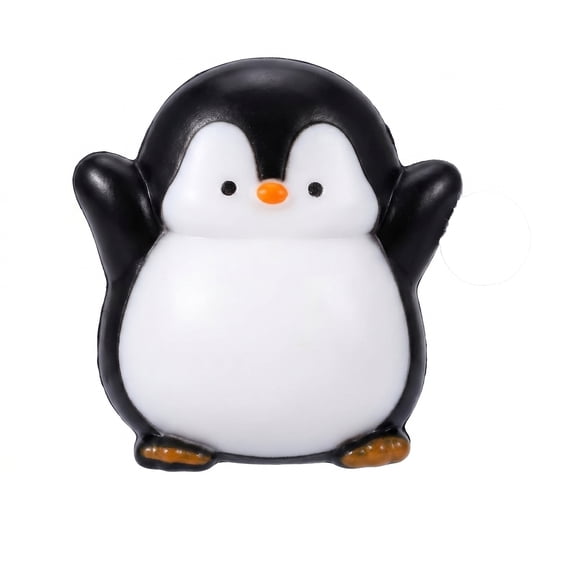 Penguin Shaped Slow Rising Squeeze Item for Stress Relief Hand Exercise for Home School Office