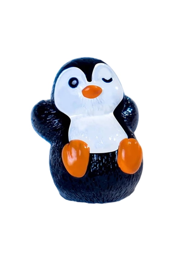 Penguin Shoe Charms for Clog Decoration, Cute Cartoon Shoe Charms Accessories for Gift Penguin Desktop Ornament A 2.20 (cm) by Toyeng