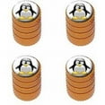 thumbnail image 1 of Penguin Snow Bird Tire Rim Wheel Aluminum Valve Stem Caps, Multiple Colors, 1 of 1