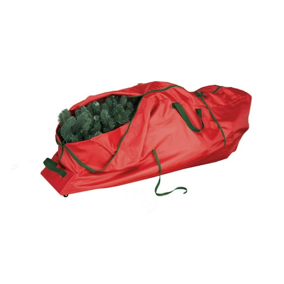 Penguin Soft Side 9 ft. Tree Storage with Wheels, Red