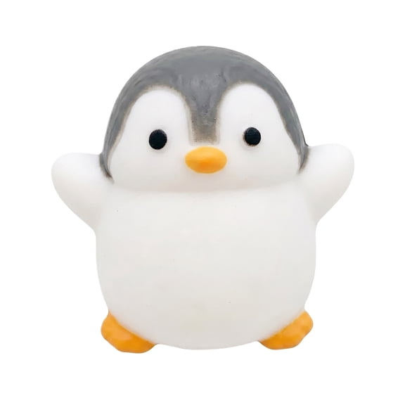 Penguin Stress Relief Sensory Fidget – Slow Rising Soft Squeeze for Hand Tension, Cute Desk Decor & Party Favors