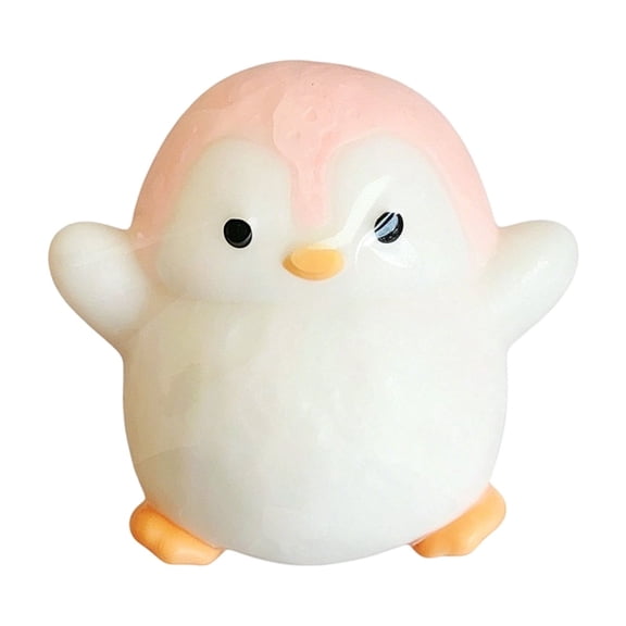 Penguin Stress Relief Sensory Fidget – Slow Rising Soft Squeeze for Hand Tension, Cute Desk Decor & Party Favors