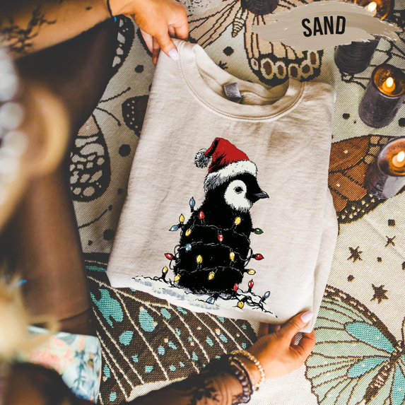 Penguin Sweatshirt – Festive Pullover All Size S-5Xl