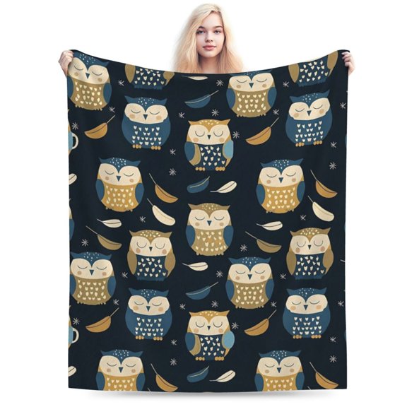 Penguin Throw Blanket Perfect for Couch 60x50