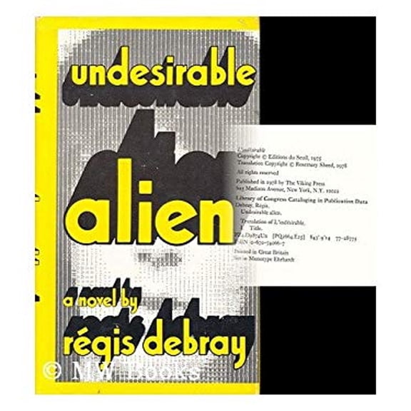 Pre-Owned Undesirable Alien (Hardcover) 9780670740666