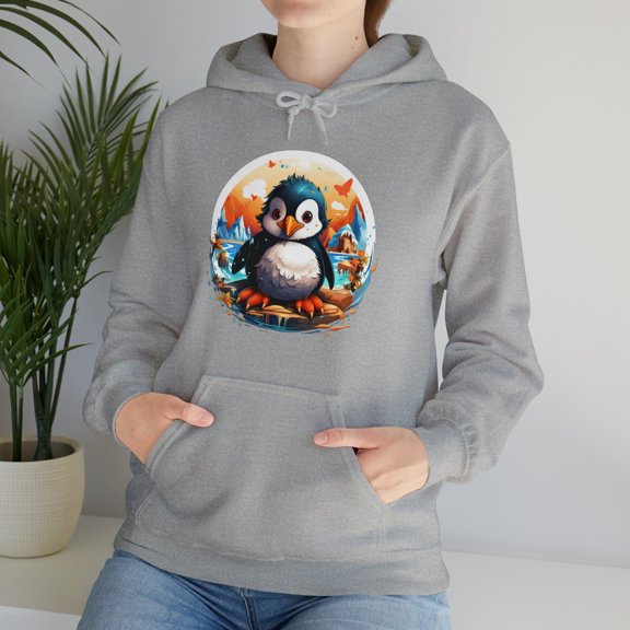 Penguin - Unisex Heavy Blend™ Hooded Sweatshirt