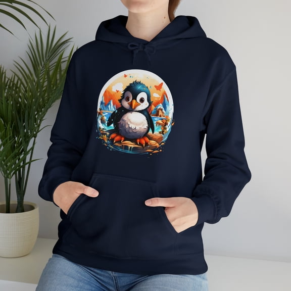 Penguin - Unisex Heavy Blend™ Hooded Sweatshirt