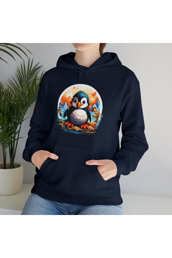 Penguin - Unisex Heavy Blendâ„¢ Hooded Sweatshirt