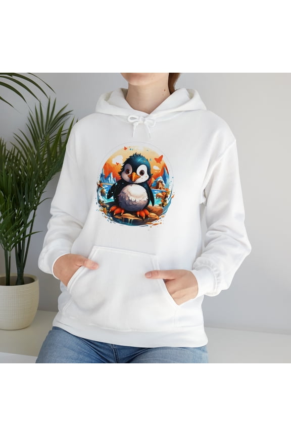 Penguin - Unisex Heavy Blendâ„¢ Hooded Sweatshirt