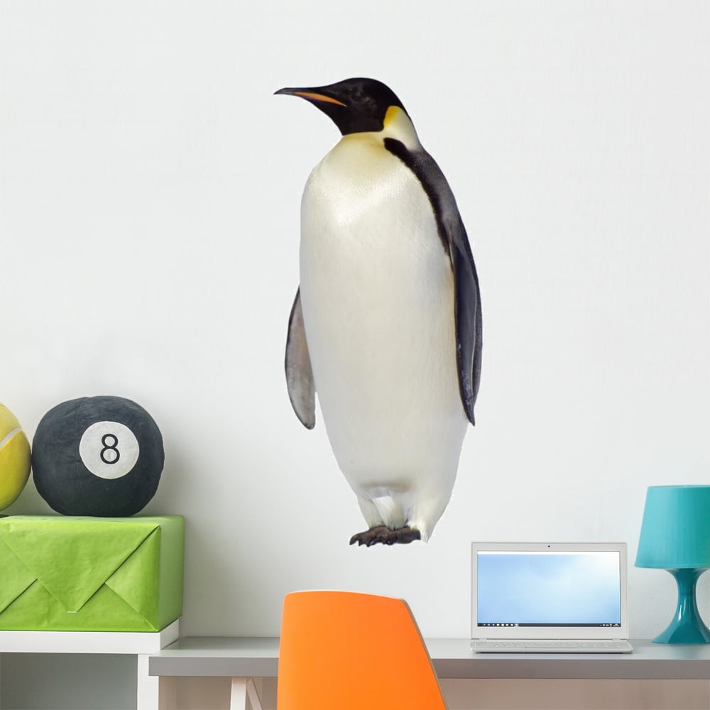 Penguin Wall Decal by Wallmonkeys Peel and Stick Graphic (36 in H x 16 ...