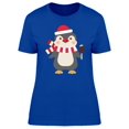 thumbnail image 1 of Penguin With A Popsicle Tee Women's -Image by Shutterstock, 1 of 1