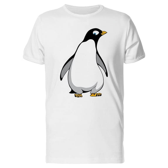 Penguin With Blue Eye T-Shirt Men -Image by Shutterstock, Male 3X-Large