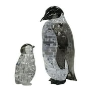 Penguin and Baby Original 3D Crystal Puzzle from BePuzzled, Ages 12 and Up