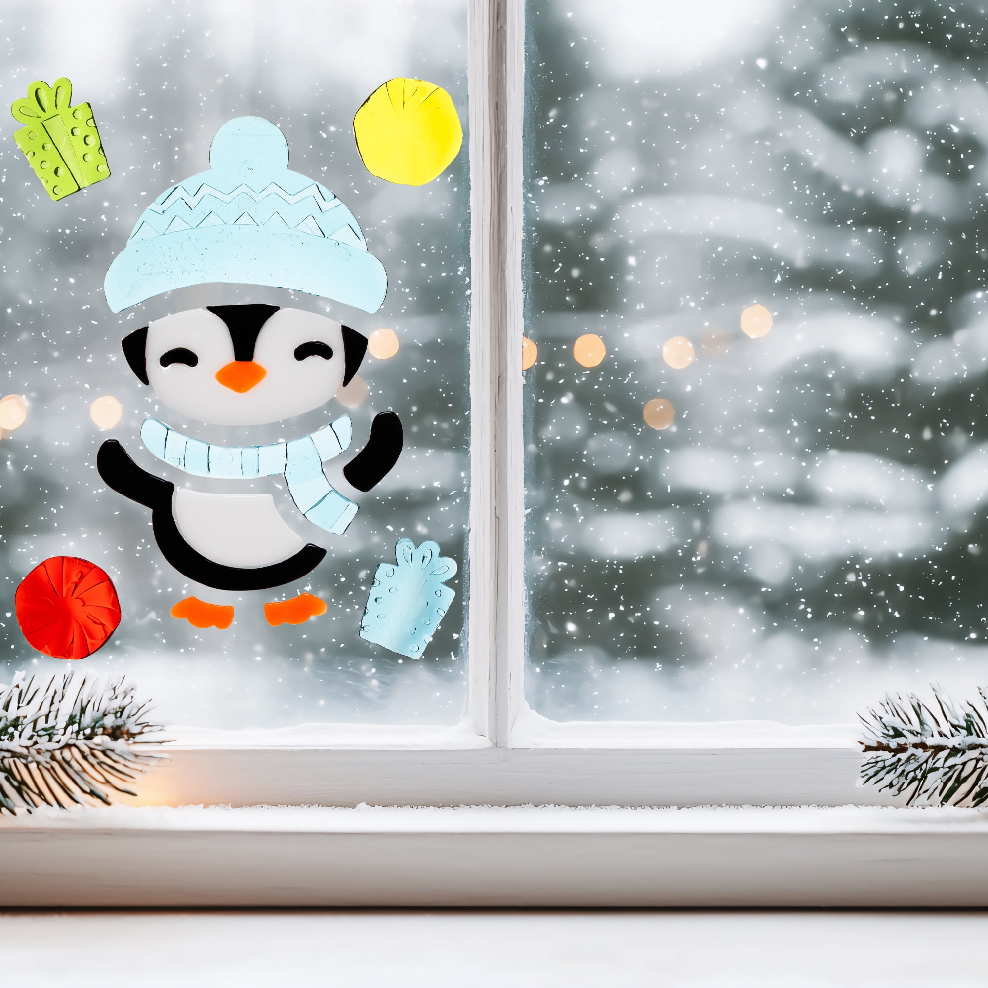 1121-06 penguin専用 Ceramic Penguin, Orange – 21c Shop