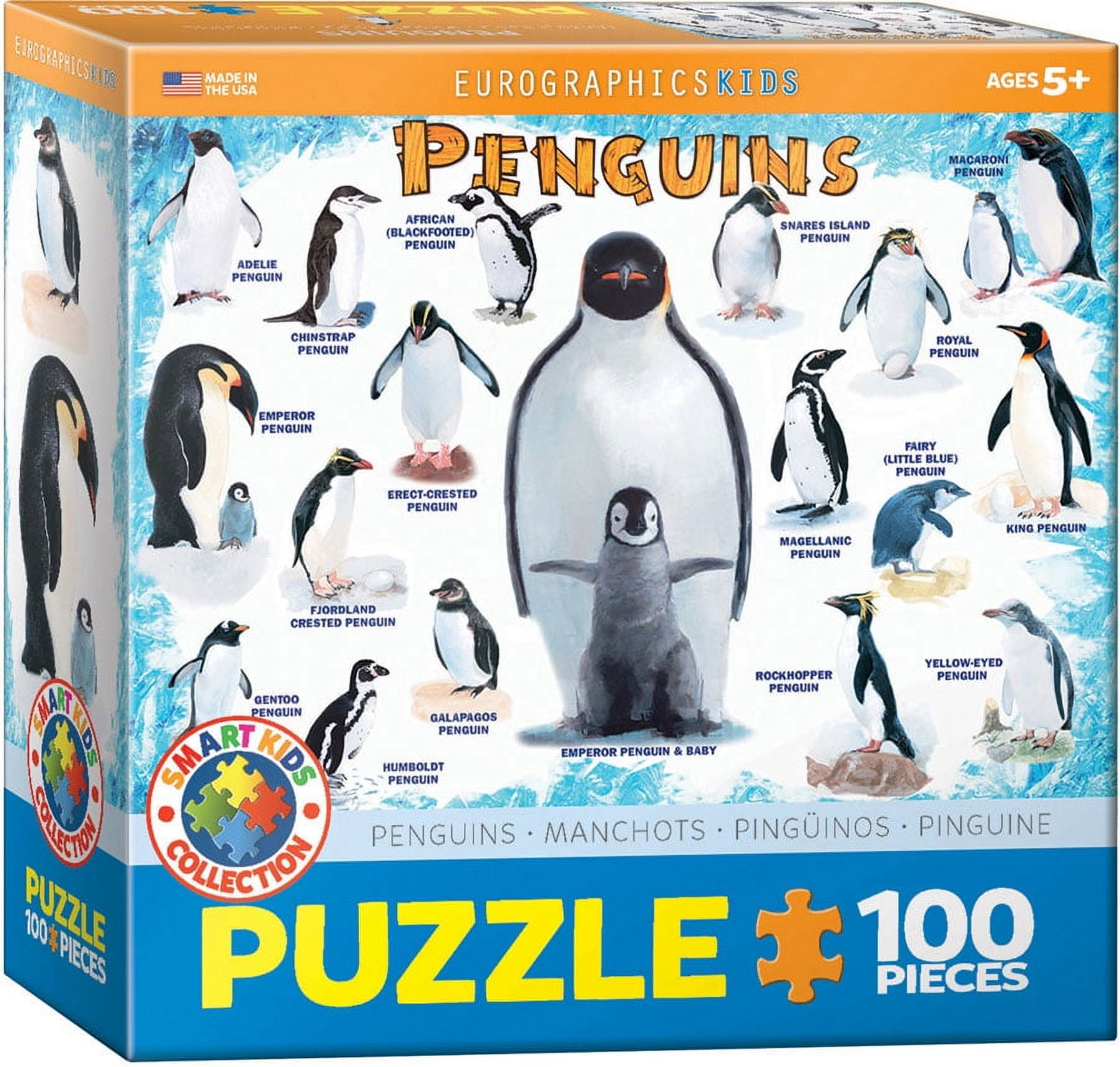 Penguins 100-Piece Puzzle - Walmart.com
