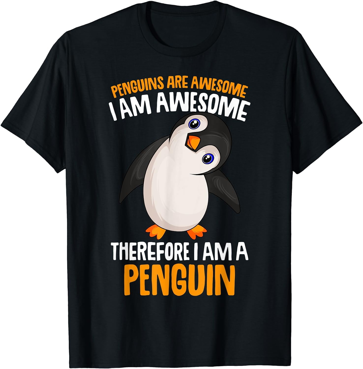 Penguins Are Awesome Girl Kids Boys Women Penguin T-Shirt - Walmart.com