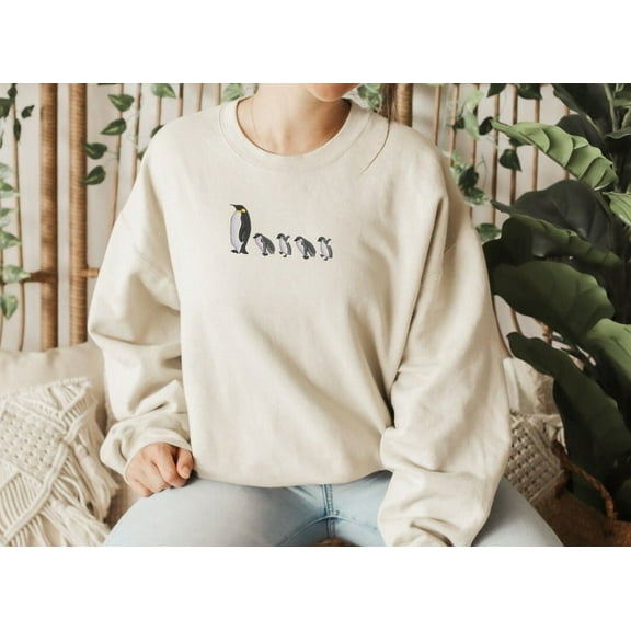 Penguins Board Embroidered Sweatshirt