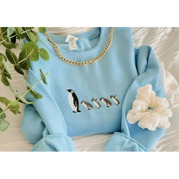 Penguins Board Embroidered Sweatshirt