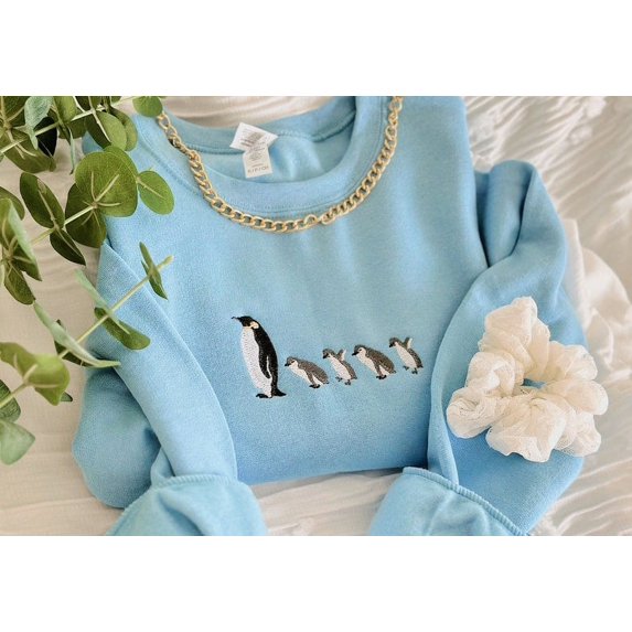 Penguins Board Embroidered Sweatshirt