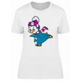 thumbnail image 1 of Penguins Ice Skating Cartoon T-Shirt Men -Image by Shutterstock, Male 4X-Large, 1 of 2