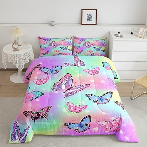 Penguins Kids Comforter Set Twin Size Cute Arctic Pole Animals Bedding