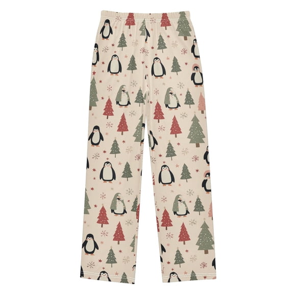 Penguins Near Simple Pajama Pants Soft and Lightweight Elastic Waistband Pajama Pants