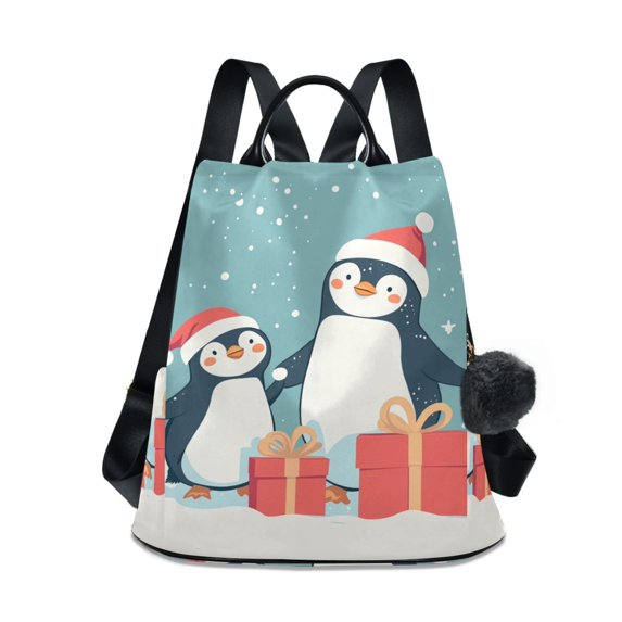 Penguins and Gifts Travel Laptops Backpack for Women Anti-theft Casual Work Bag Daypack Lightweight Laptop Bag