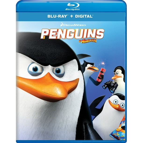 Penguins of Madagascar (Blu-ray New Box Art) [Blu-ray] - Walmart