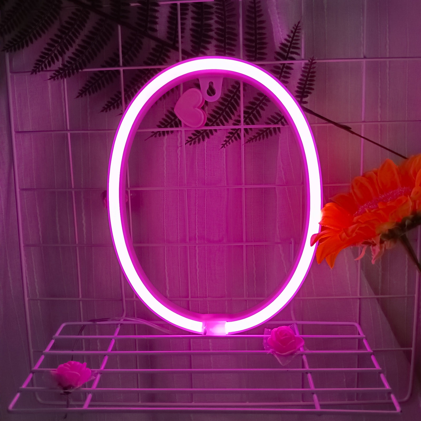 Pengzhipp LED Lights Neons Alphanumeric Decorations Sign Modelings For