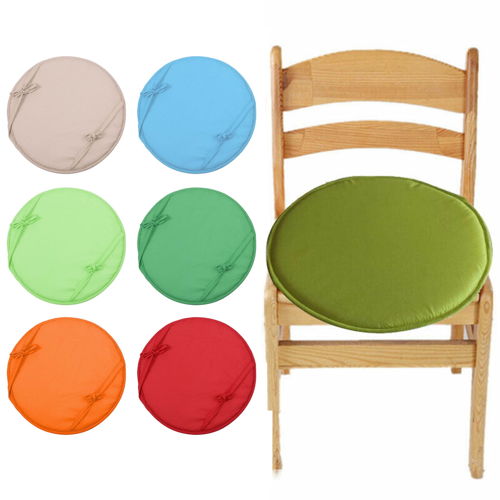 Pengzhipp Seat Cushions Round Garden Chair Pads Seat For Outdoor Bistros Stool Patio Dining Room Non Slip Backing Home Textiles Multi color
