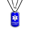 thumbnail image 1 of Penicillin Allergy Dog Tag, 1 of 1