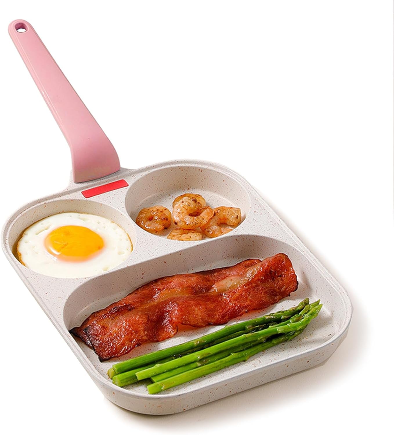 Dda Pan Peniguingy Fried Egg Pan,3 Cup Egg Pans Nonstick,Fried Egg Pan Skillet ...