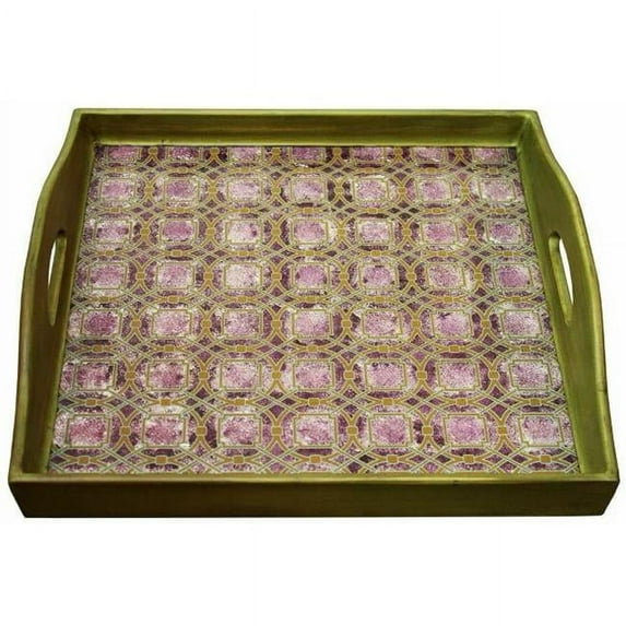 Peninsula Home Collection Square Tray Rabat