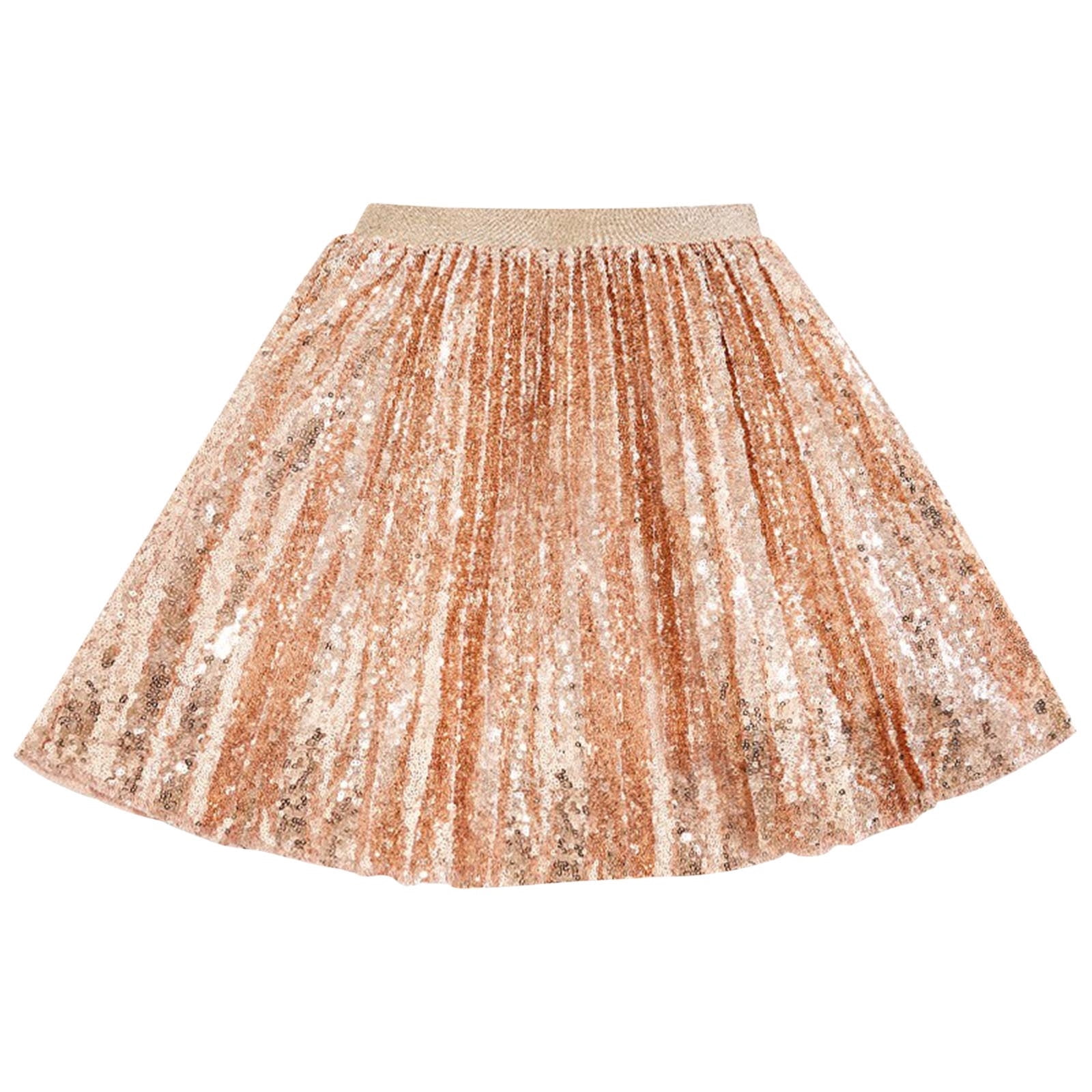 Pleated Sparkle Party Skirt Blue Ages 3-14 main image 1