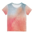 thumbnail image 1 of Penkiiy 3D Graphic T-Shirt for Boy Girl, Breathable Short Sleeve Tie Dye Tee Shirt for Kids 5-6 Years Multicolor, 1 of 1