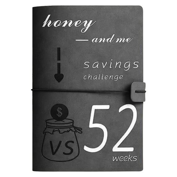 Penkiiy 52 Week Money Saving Challenge Binder with Cash Envelopes, A5 Budget Planner Savings Challenges Book with 4 Savings Challenges Tracker to Save $5,200, 2,600, 10,000 and DIY