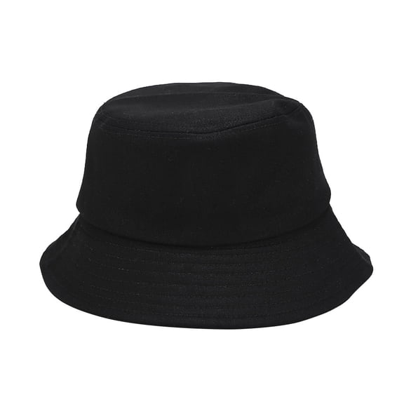 Penkiiy Adult Male And Female Fisherman Hats Solid Color Double Sided Fisherman Hats Wear Outdoor Sunscreen Sun Hats On Bucket Sun Hat Packable Summer Travel Cap Basin Hat Black