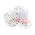 thumbnail image 1 of Penkiiy Baby Hats Bucket Hat Toddler Baby Summer Sun Protection Fashion Heart Print Mesh Breathable Sun-hat Cute Sunscreen Hat Cap Green Hat for Free Size, 1 of 4